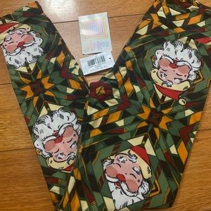BNWT LuLaRoe vintage holiday leggings OS